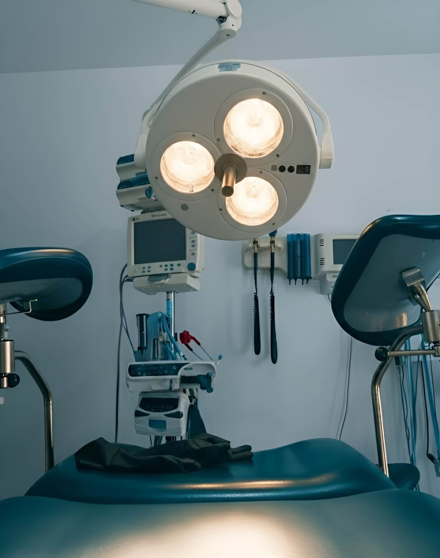 Mistress Katharina Clinical Exam Room at Amara Fetish Clinic Belgium